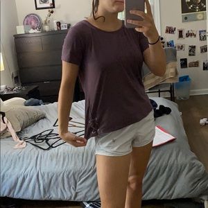 Purple soft tee